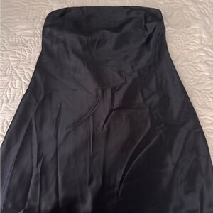 Target Black Strapless Dress